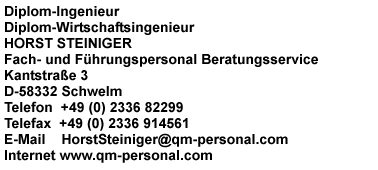 Stellenangebote jobs Qualit�tsmanagement Self-Services Jobportal Stellengesuche QM